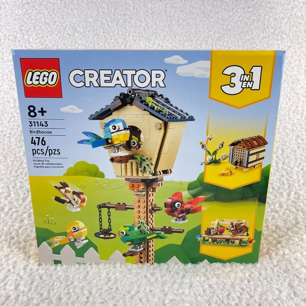 LEGO CREATOR: Birdhouse (31143) Building Toy Set Collectible Complete Set Retire
